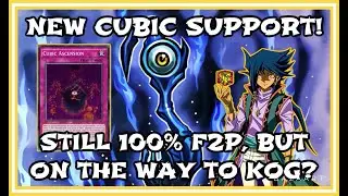 Yu-Gi-Oh! Duel Links ||100% F2P CUBIC DECK! CUBIC ASCENSION is INSANE! On the way to be KOG worthy!