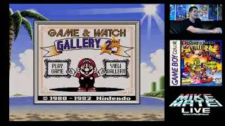 Game and Watch Gallery 2 (Gameboy) Mike Matei Live