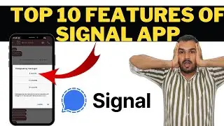 Top 10 Features Of Signal App in Hindi | Top 10 Tips & Tricks of Signal App 2021