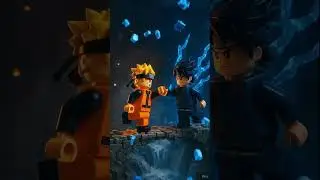 Lego naruto training in konoha