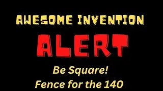 BE SQUARE! Fence for a Vintage 140 Skew Block Plane Invention by Woodyah - Review