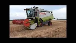 MOISSON DU BL&Eacute; 2013 en DUO DE CLAAS !!