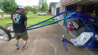 Just moving my junk around&hellip; blue demon trike built by Ian Roussel and Eerie Eric