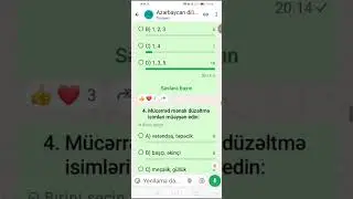 “Birlikdə öyrənək!” –4.   Paylaşdığımız sualların ətraflı izahı🌸