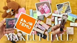 Huge Makeup Haul From Temu 😍 | Budget Makeup Finds | Temu Unboxing 🛍️🛍️