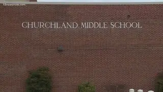 Portsmouth's Churchland Middle School closed Wednesday after heating issues