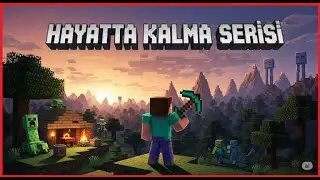 Minecraft Survival #1 Yeniden Başlıyorum! | Minecraft Hayatta Kalma Serisi
