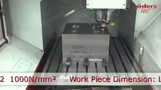 R&ouml;ders RXU1000: Schruppbearbeitung Stahl - Roughing Steel