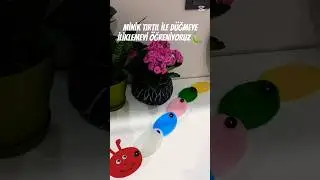Okul &ouml;ncesi d&uuml;ğme ilikleme becerisi geliştirme etkinliği 🧚🏼&zwj;♀️ &Ouml;zbakım Beceri Etkinlikleri #keşfet