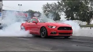 Melissa's Hellion Twin Turbo 2015 Mustang at the Track & Dyno