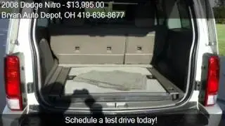 2008 Dodge Nitro for sale in Bryan, OH 43506 at the Bryan Au
