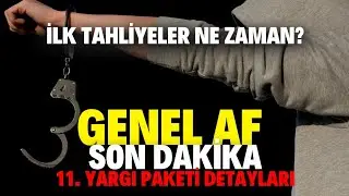 11. Yargı Paketi Son Dakika! Khk, Ter&ouml;r, Ehliyet, Nafaka ve &Ccedil;ek Senet Affı
