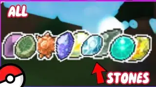 ALL EVOLUTIONARY STONES IN POK&Eacute;MON BRICK BRONZE