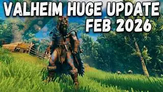 HUGE Valheim Update! + The Merchant & The Ocean Bridge