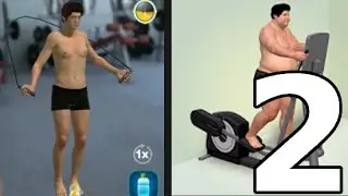 Idle Workout ! #2 (by Green Panda Games) - Android Game Gameplay
