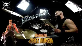 Megadeth - Grabbag (Duke Nukem Theme) - Zyjon Drum Cover #47 🥁🥁🥁