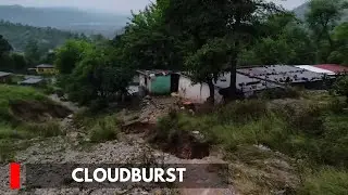 Reasi: Cloudburst Triggers Flash Flood in Madi Area; No Damage Reported