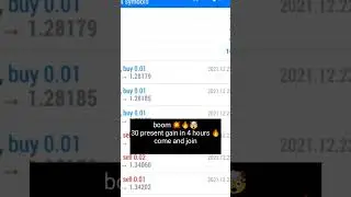 30 Present Gain in 4 hours 🔥 || Join Telgram || Trading with Usman