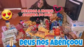 VLOG: NOSSA COMPRA NO SUPERMERCADO! ❤️
