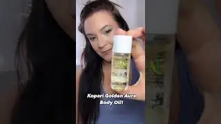 Trying More Kopari Golden Aura Body Oil!