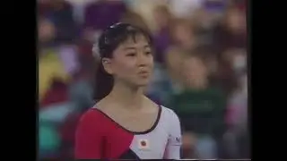 Miho Shinoda (JPN) - DTB Cup 1990 - All Around - Floor Exercise
