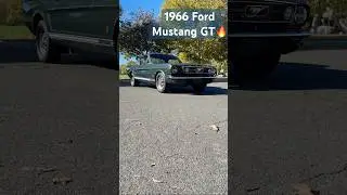 1966 Ford Mustang GT #ford #classiccars #automobile