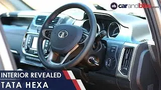 Tata Hexa Interiors, Space & Features Explained - NDTV CarAndBike