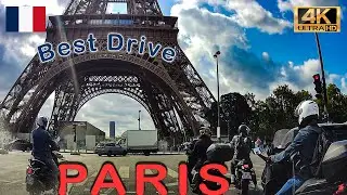 Authentic driving experience in Paris and imagine suddenly seeing the Eiffel Tower.