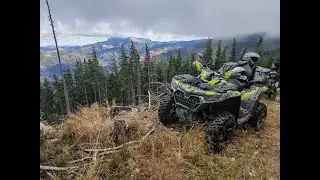 Incercam sa cucerim Varful Giumalau🏔️! 🛞 atv vs natura 🌲