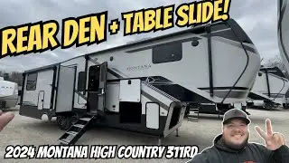 2024 Montana High Country 311RD | Rear Den with a Table Slide!!