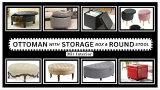 40+ #most beautiful #ottoman | #stool with storage box | #video #viralvideo #youtubevideo