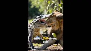 What Really Happens When a Lion Confronts a Crocodile on Land?