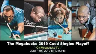 Megabucks Amateur Pool League  2019 Spring Coed Singles Championship - DAY 2