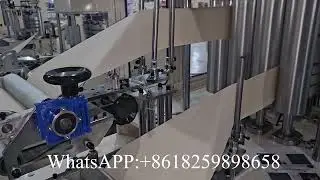 Peru Double Deck No Folding Single Sheet Serviette Tissue Paper Making Machine #serviette
