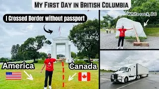 I crossed USA Border without Passport || Open Park at USA-Canada Border 🇨🇦🇺🇸