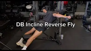 DB Incline Reverse Fly