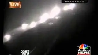 Dense fog leaves visibility low