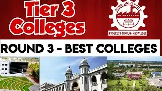 Engineering Counselling 2025|Tier3|Colleges list|Best choice list for Round3|VincentInfo|