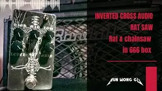 INVERTED CROSS AUDIO RAT SAWRat & chainsaw in  666 box