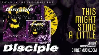 DISCIPLE - THIS MIGHT STING A LITTLE (2022 GIRDER RECORDS) CHRISTIAN ROCK REMASTERED & RESTORED