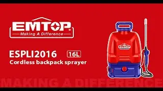 EMTOP Cordless sprayer ESPLI2016