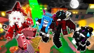 TROLLEAMOS COMO AVATARES HALLOWEEN EN MM2!! 🤣🤣