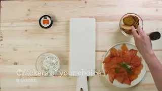 Smoked Salmon and Maple Pearl Bites