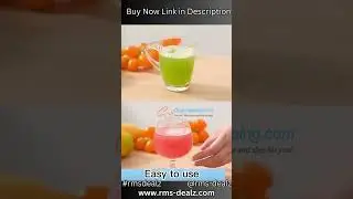 Stay Refreshed on-the-Go: Portable Electric Juicer Gadgets! #rmsdealz #onlineshoppers #shorts #viral