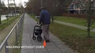 Rollz Motion Rhythm Parkinson Rollator: bevordert regelmatig loopgedrag