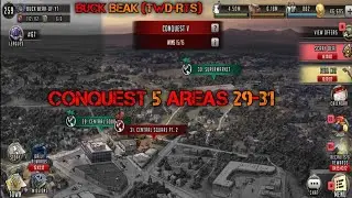 The Walking Dead Road to Survival Conquest 5 Areas 29-31