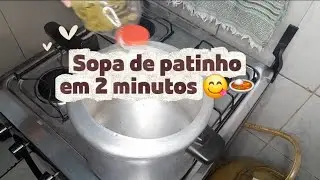 SOPA DE PATINHO