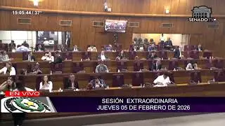 SESIÓN EXTRAORDINARIA DE LA CÁMARA DE DIPUTADOS - 05/02/2026
