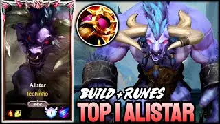 WILD RIFT ALISTAR - TOP 1 ALISTAR GAMEPLAY - GRANDMASTER RANKED