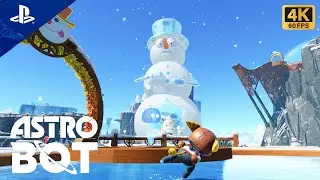 Astro Bot | Part 9: Feather Cluster Galaxy | 100% Walkthrough | No Commentary